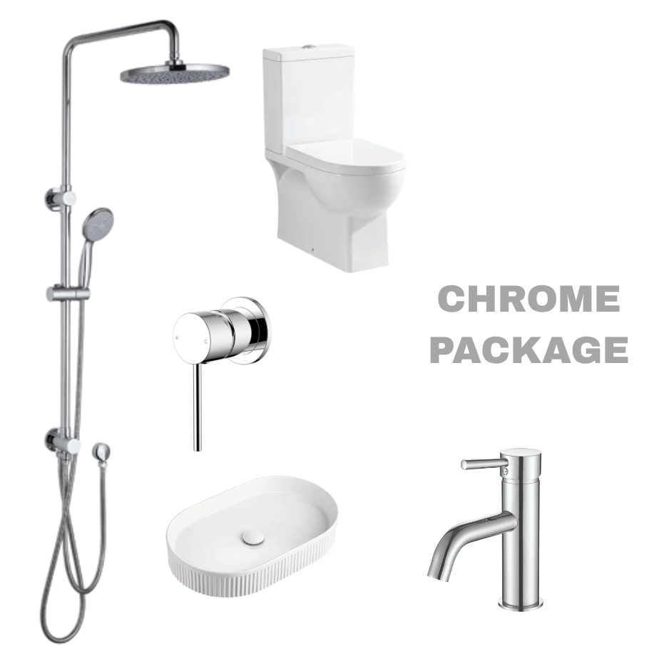 Bathroom package - Chrome
