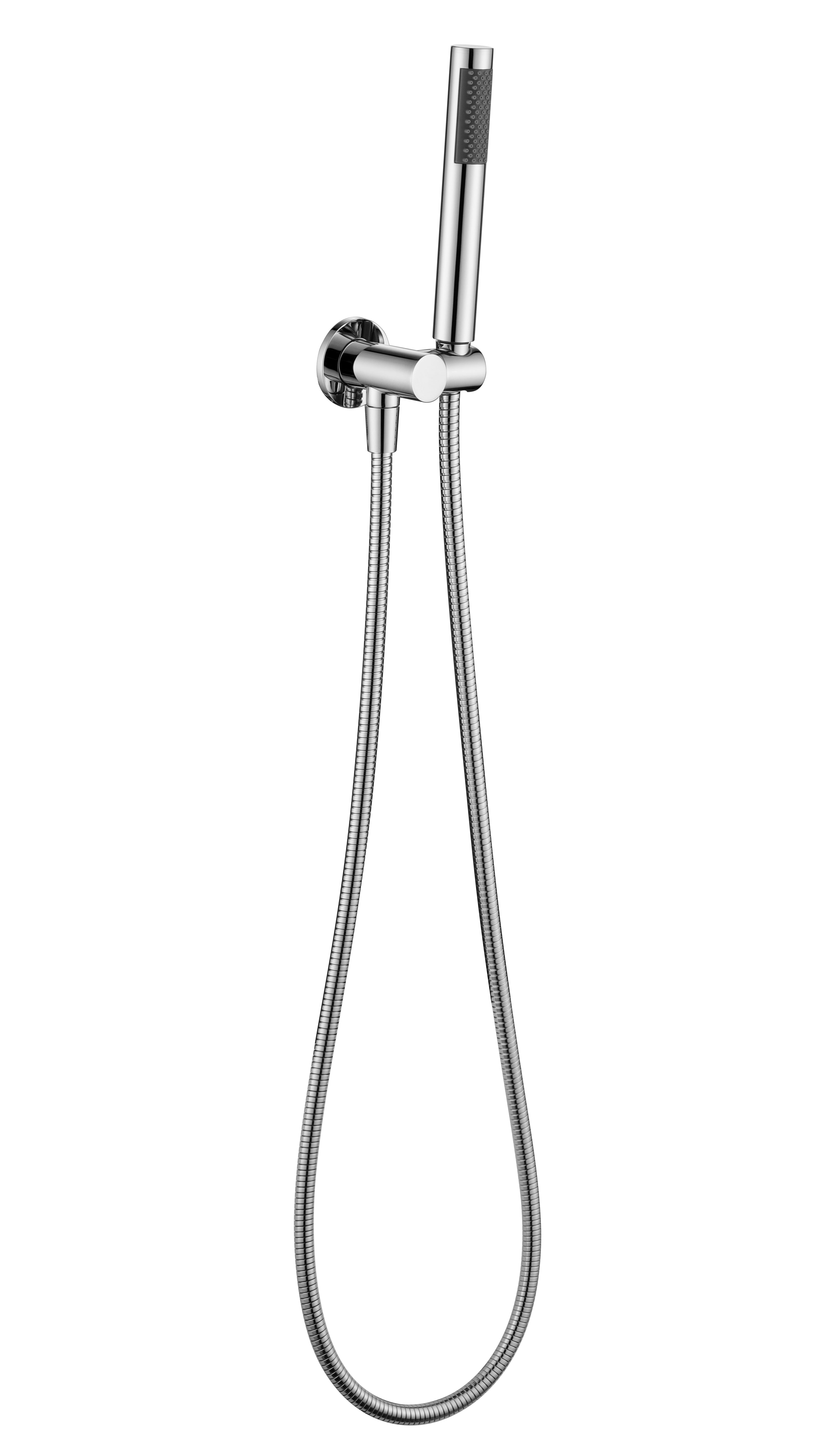 Round Shower Set-Handpiece on bracket