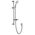 Shower Rail with Tray & Elbow – Chrome, Single Function | WELS 3 Star