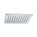 Chrome Square Shower Head – 200mm, 250mm, 300mm or 400mm x 7mm | WELS 3 Star
