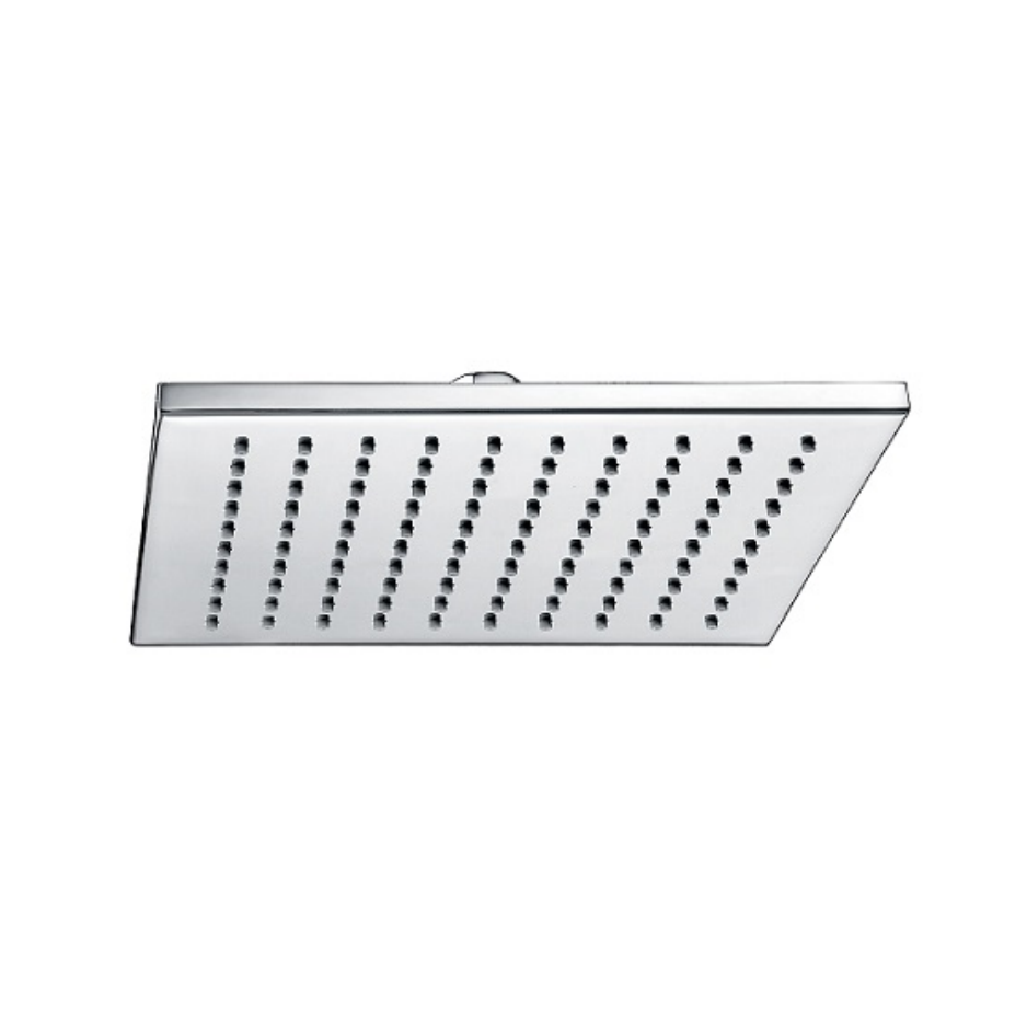 Chrome Square Shower Head – 200mm, 250mm, 300mm or 400mm x 7mm | WELS 3 Star