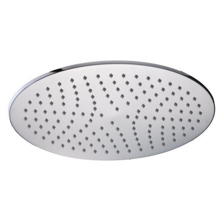 Chrome Oval Shower Head – 250mm or 400mm x 7mm | WELS 3 Star