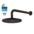 Showerhead on Wall Mounted Arm