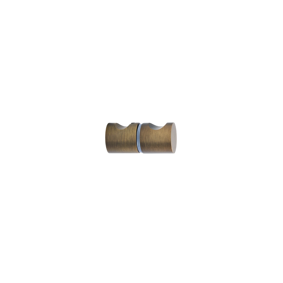 Solid Brass Shower Door Knob – Multiple Finishes