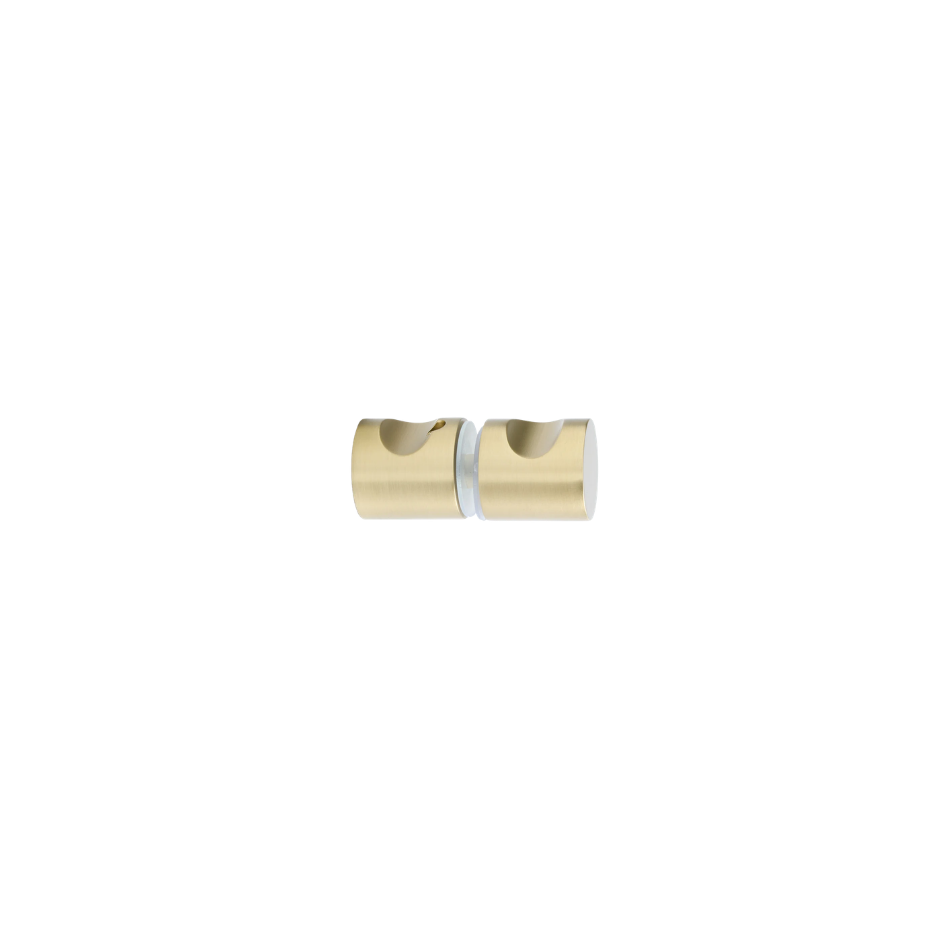Solid Brass Shower Door Knob – Multiple Finishes
