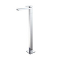 Chrome Square Floor Mixer