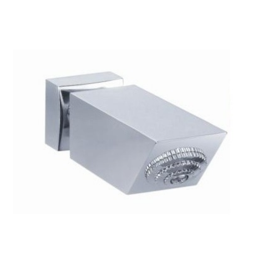 Chrome Wall Mounted Square or Round Shower Head | WELS 3 Star