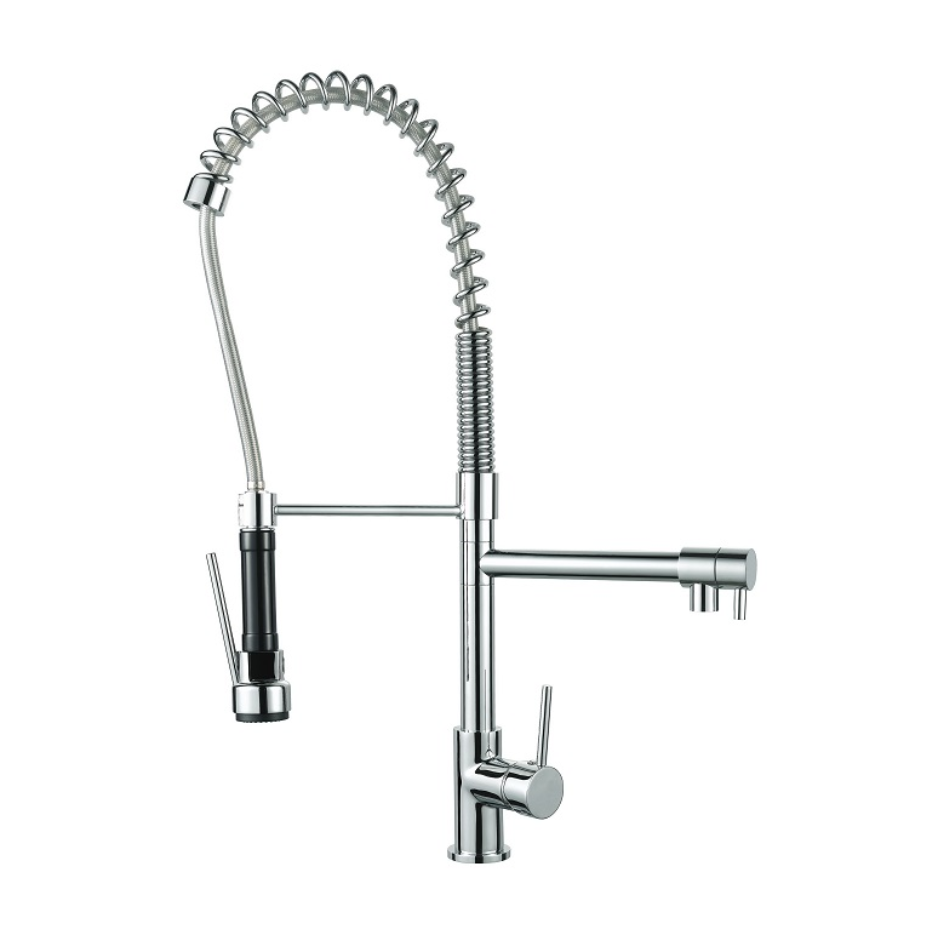 Tall Vege Spray Mixer (Pull Down Mixer with a Swivel Spout) A - 35mm Cartridge