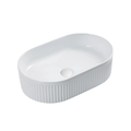 Athens-93 Fluted Above Counter Basin 490x313x127mm