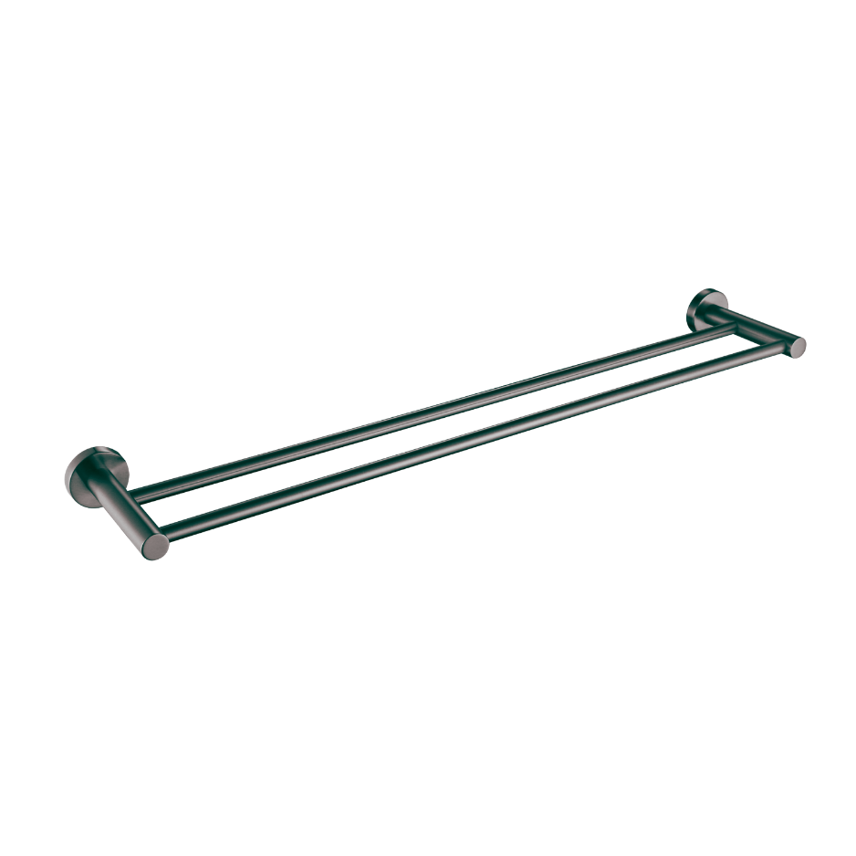 Round Double Towel Rail 600mm / 750mm