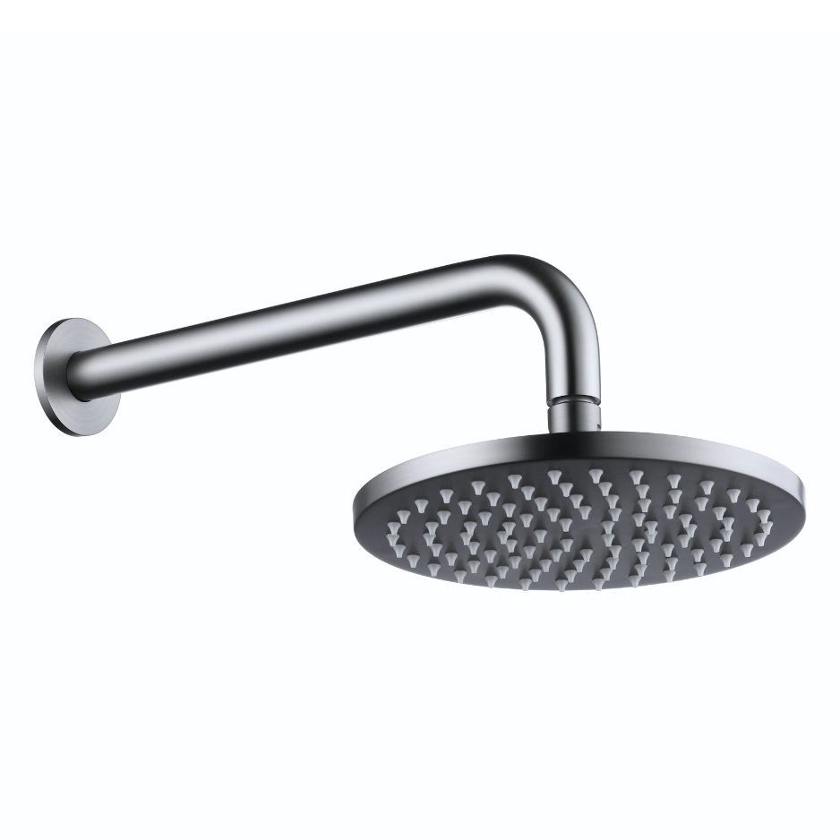Showerhead on Wall Mounted Arm