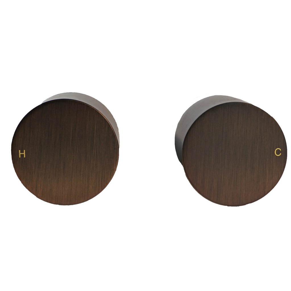 Double Round Wall Mixers