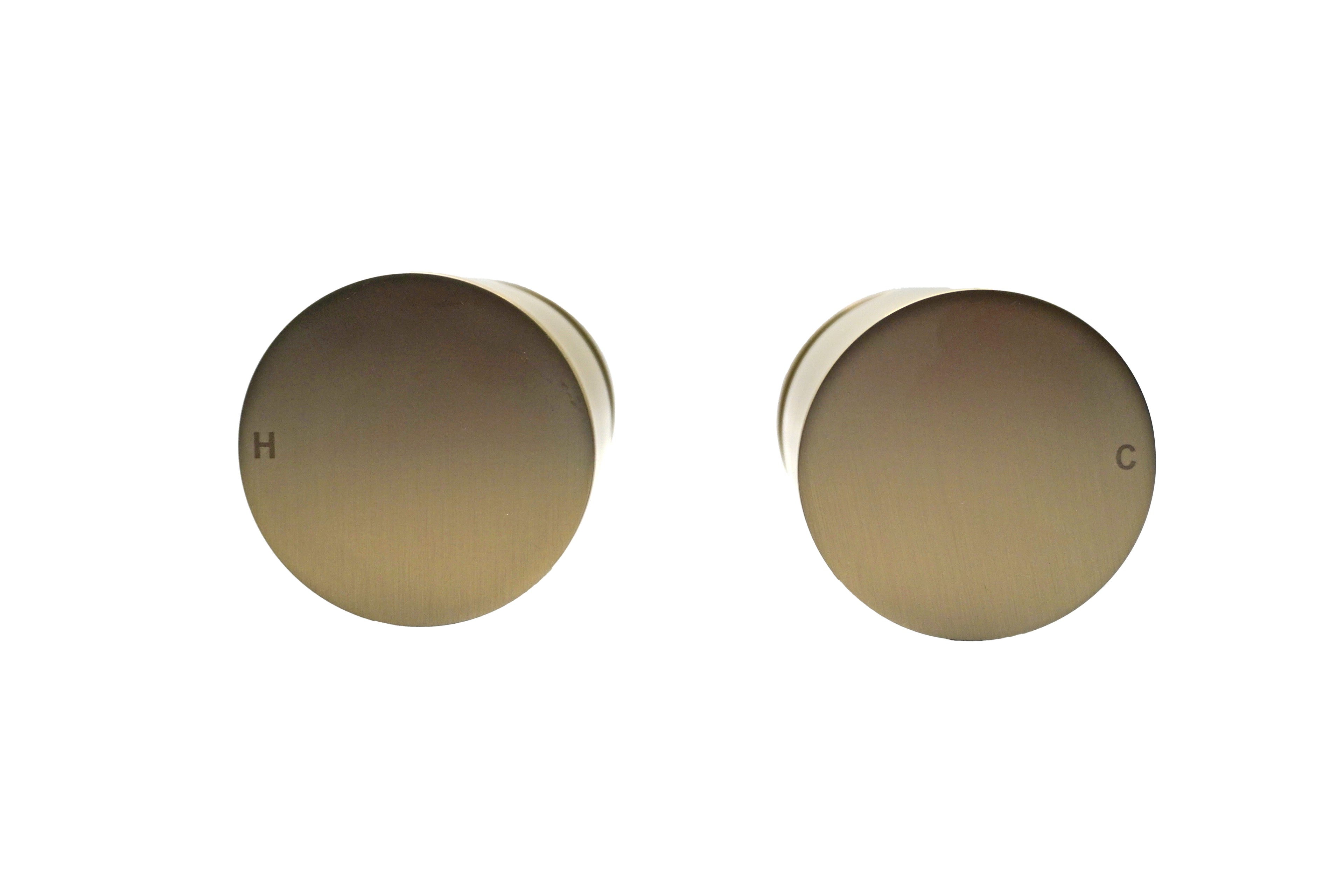 Double Round Wall Mixers