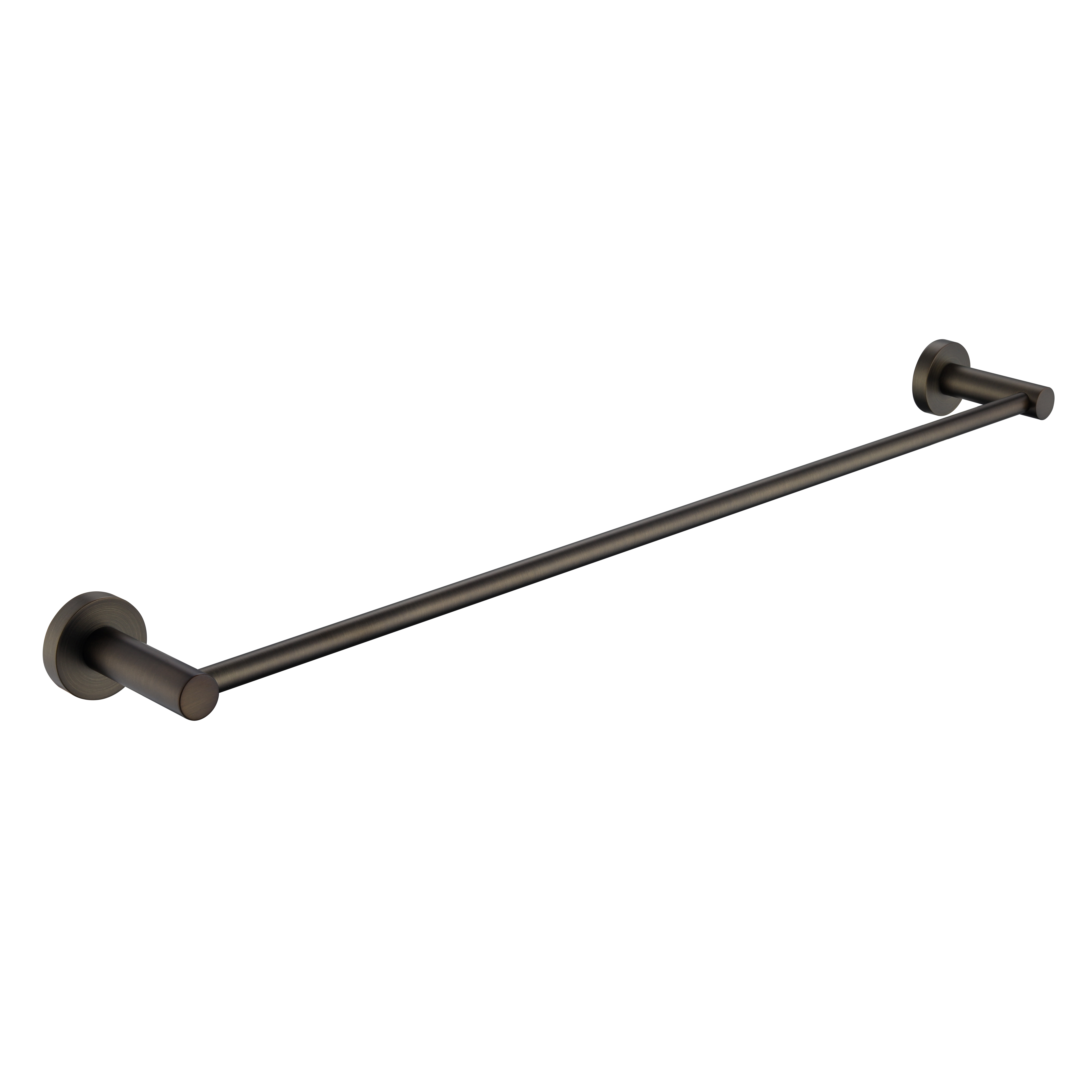 AB-5036 Round Single Towel Rail 750mm