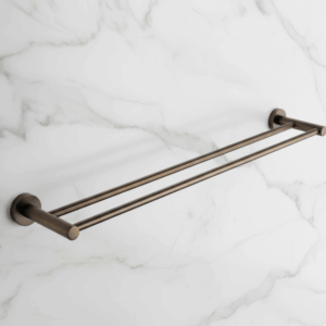 Round Double Towel Rail