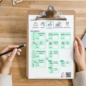 Tapware shopping list